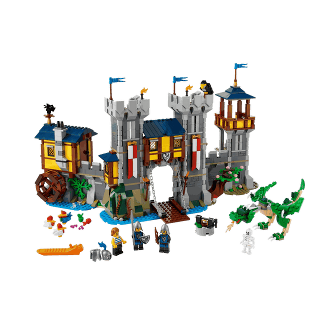 LEGO medieval castle set
