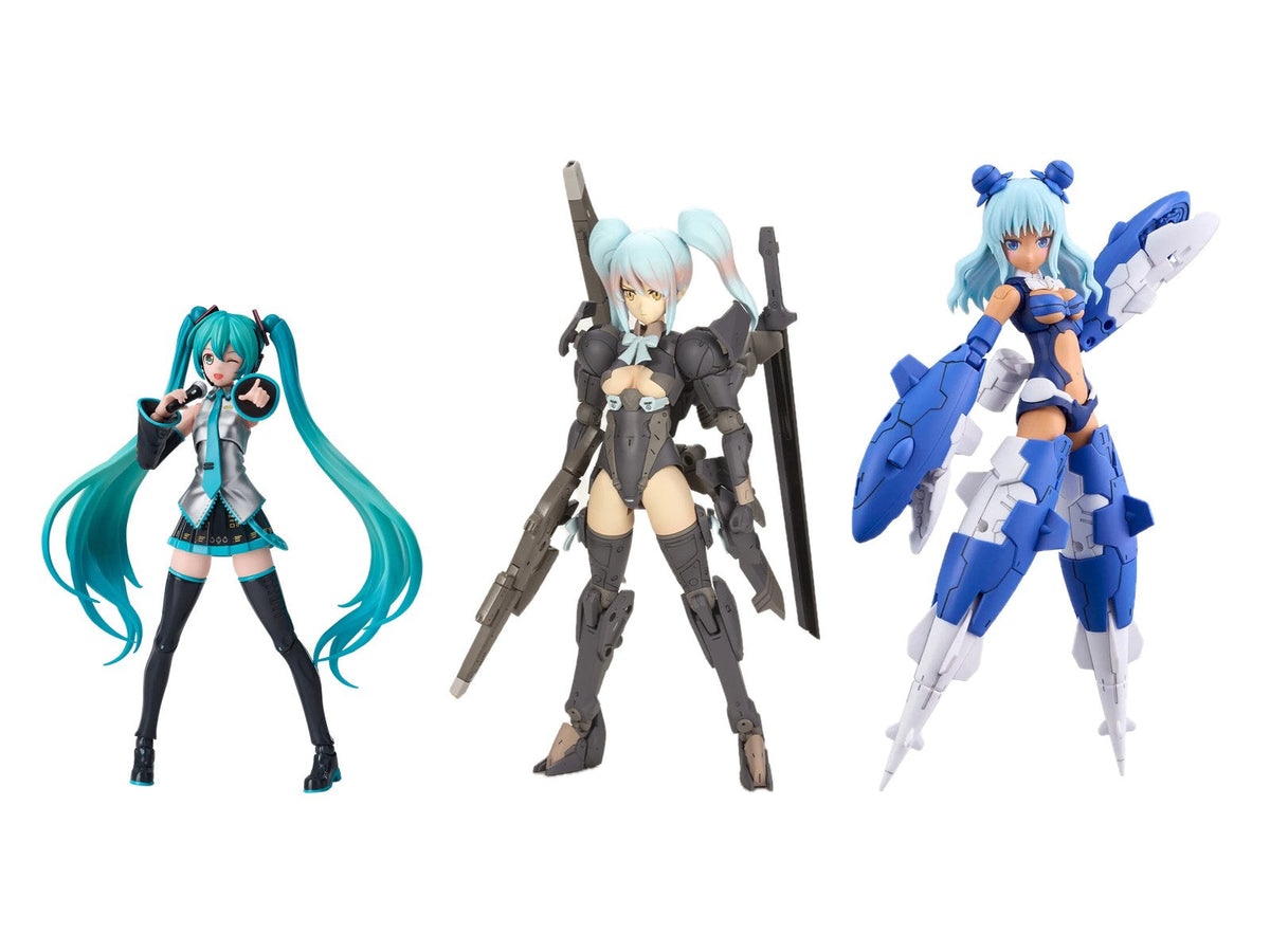 Anime Figure Kits for Beginners: Blokees Fantastics, Kotobukiya and Bandai