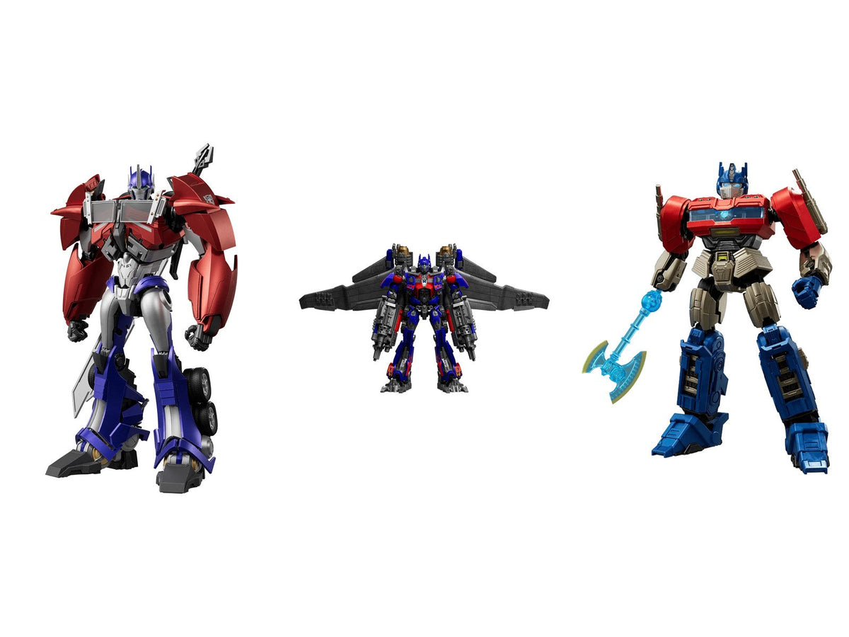 Blokees Optimus Prime kits: Action Edition 06, DX Jet Wing and Classic Class 11
