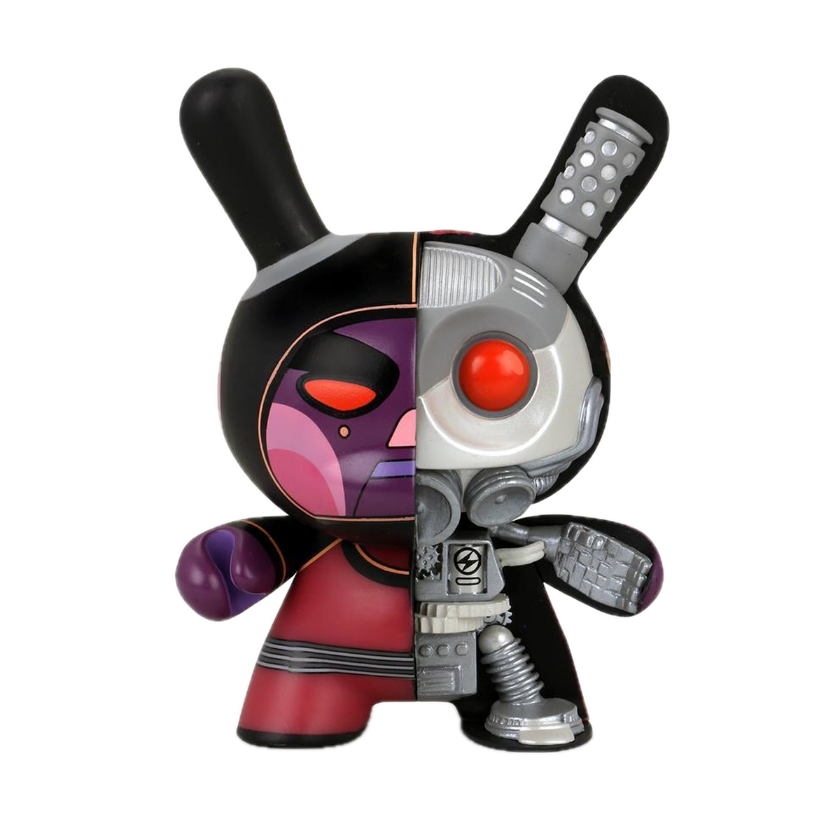 Kidrobot VOID 5" Mecha Half-Ray Android Dunny by DirtyRobot, Destroy Edition