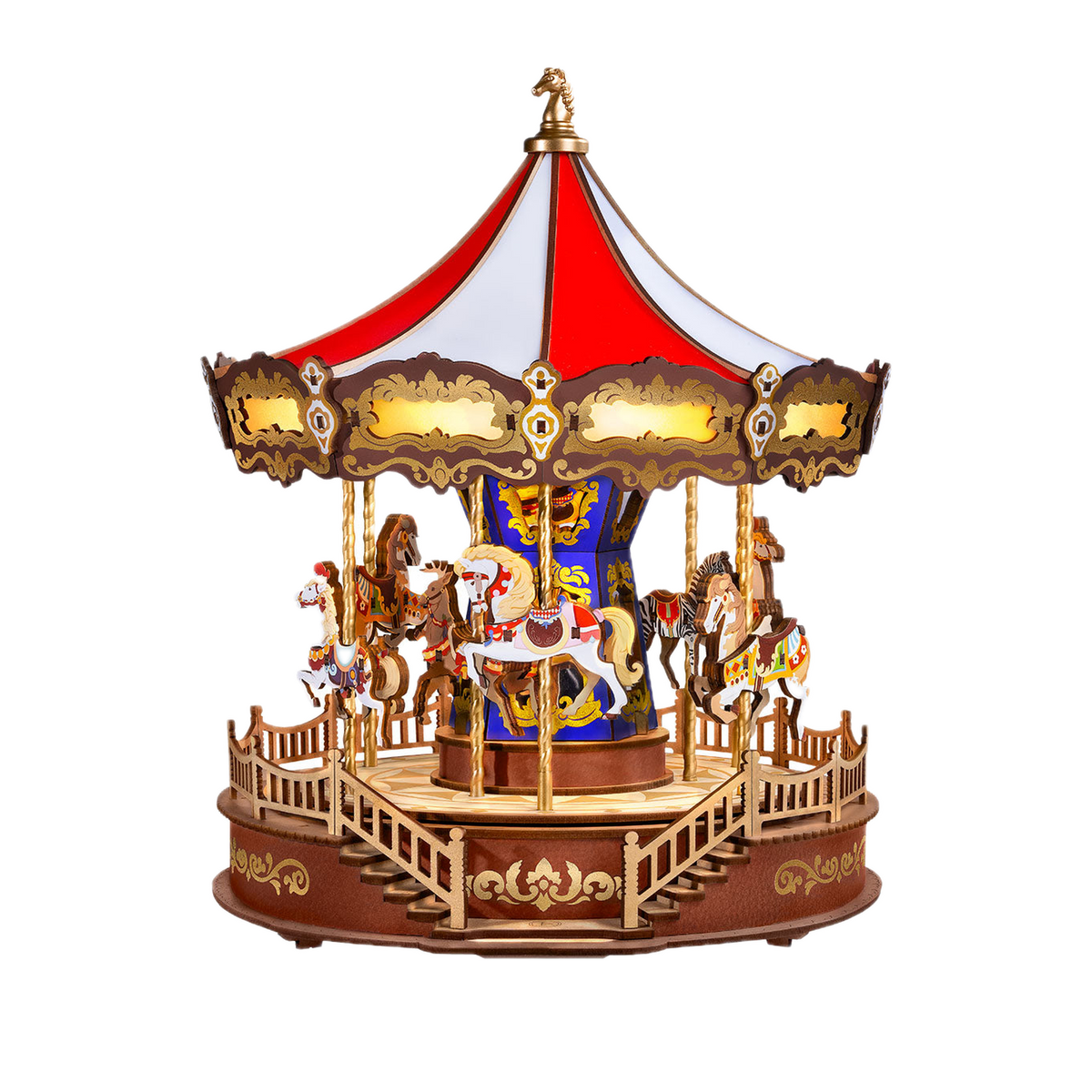 Rolife Classic Carousel 3D Wooden Puzzle AMC01