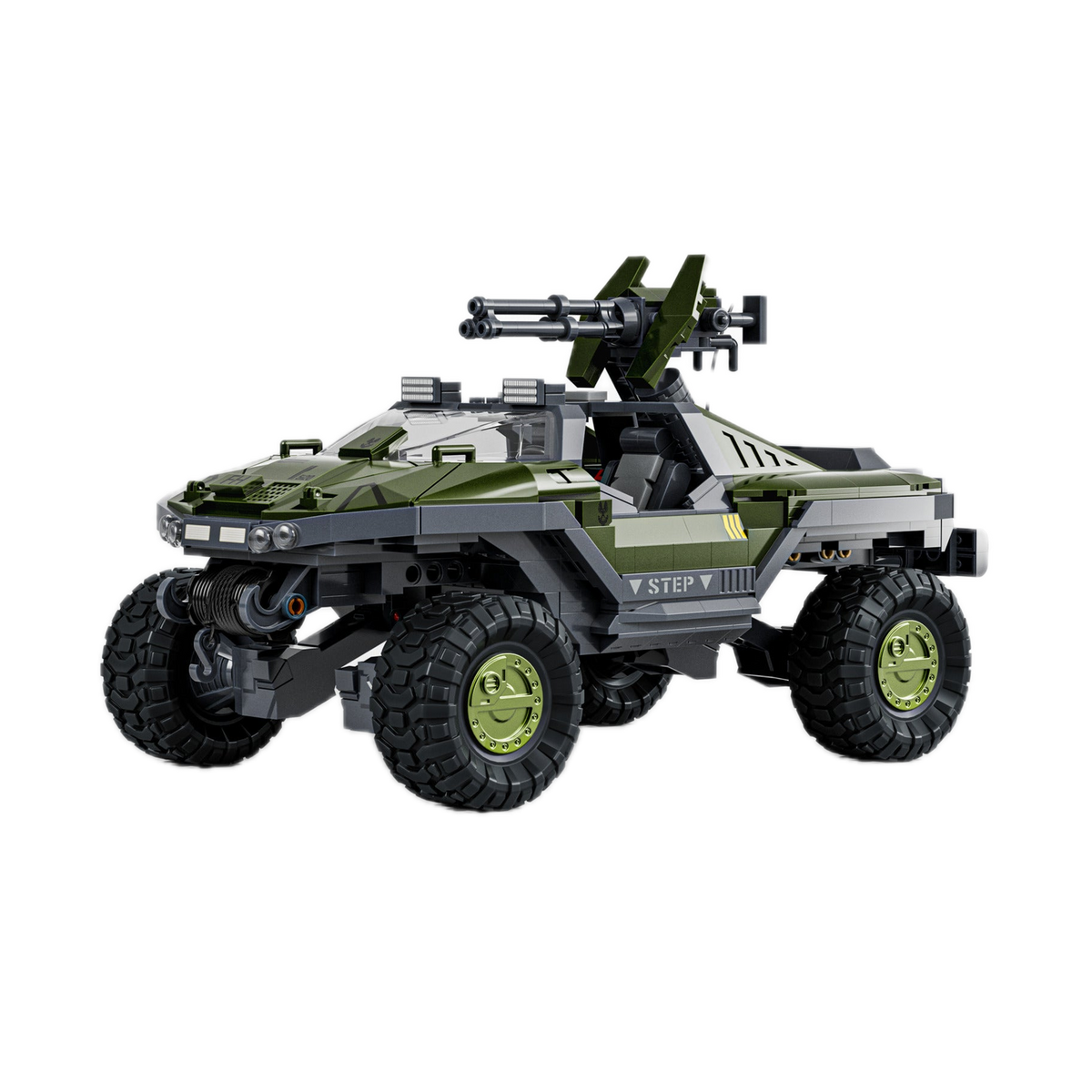 Mattel Brick Shop Hot Wheels Halo UNSC M12 Warthog Building Set JNP49