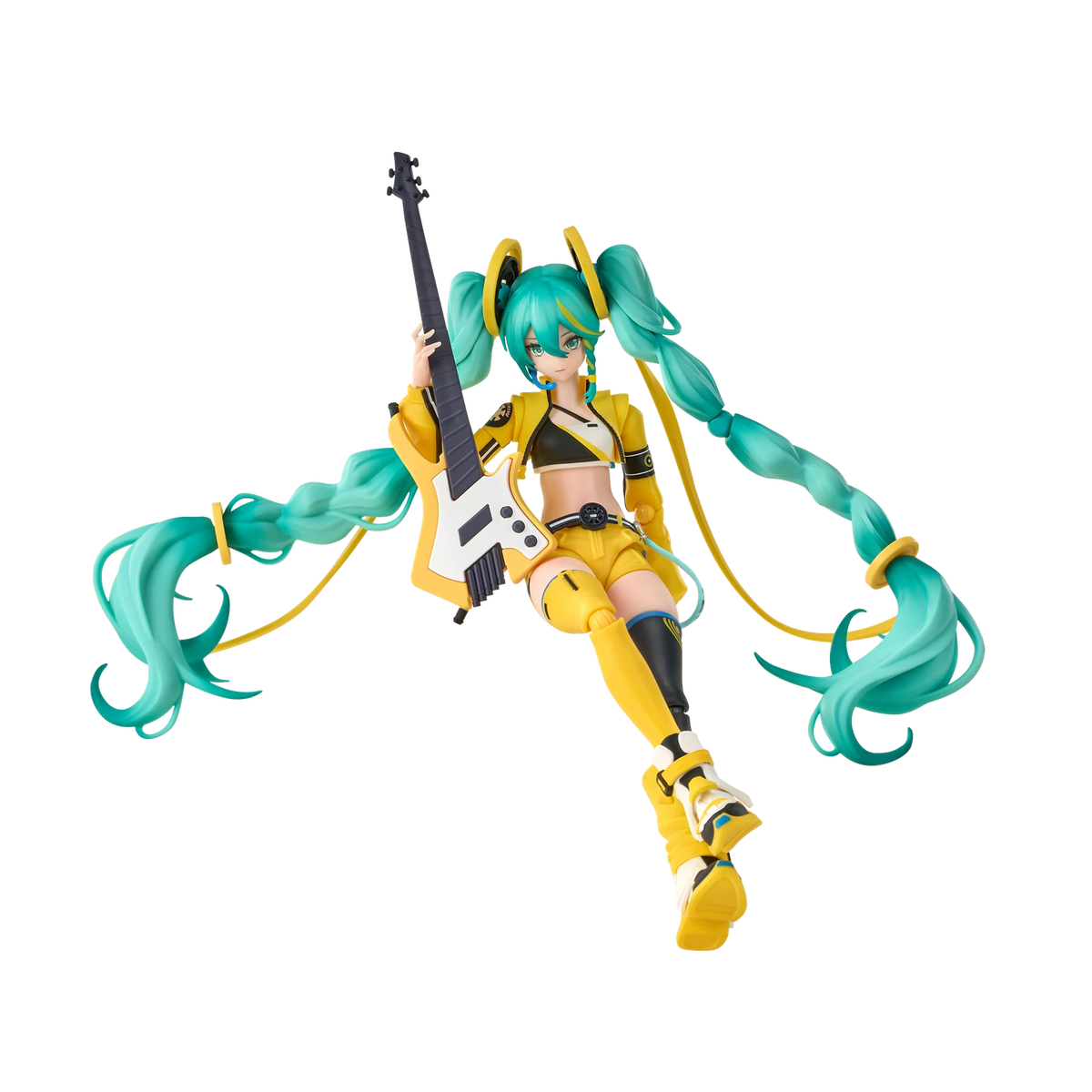 Blokees Fantastics Series Hatsune Miku Vivid Echoes, with bass guitar