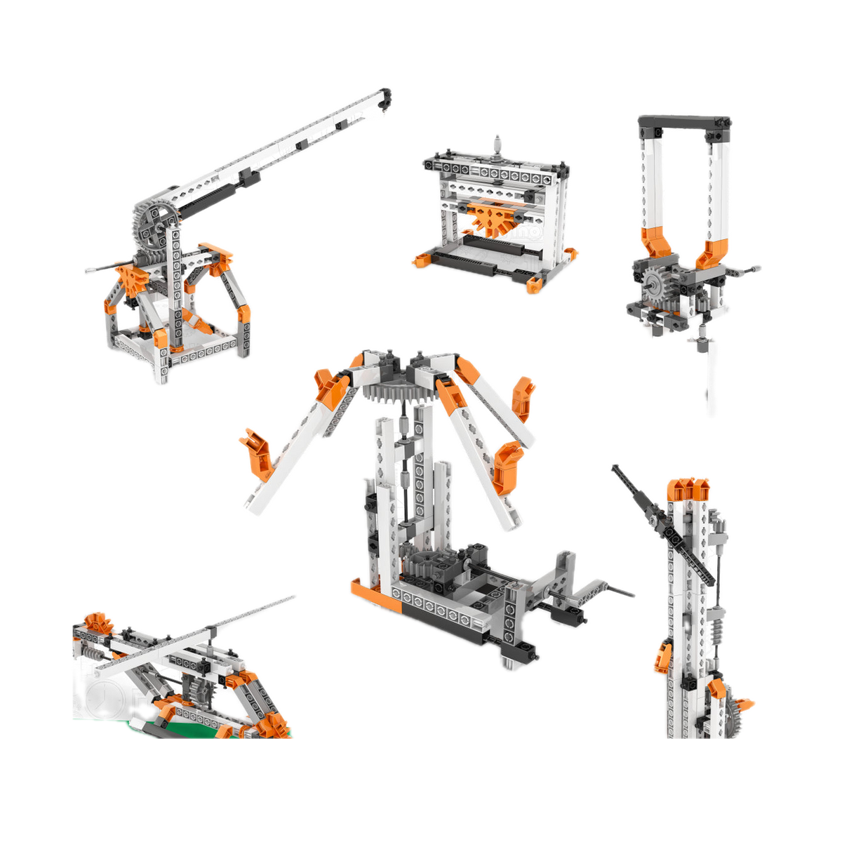 Engino Discovering STEM Mechanics: Gears & Worm Drives STEM05, models