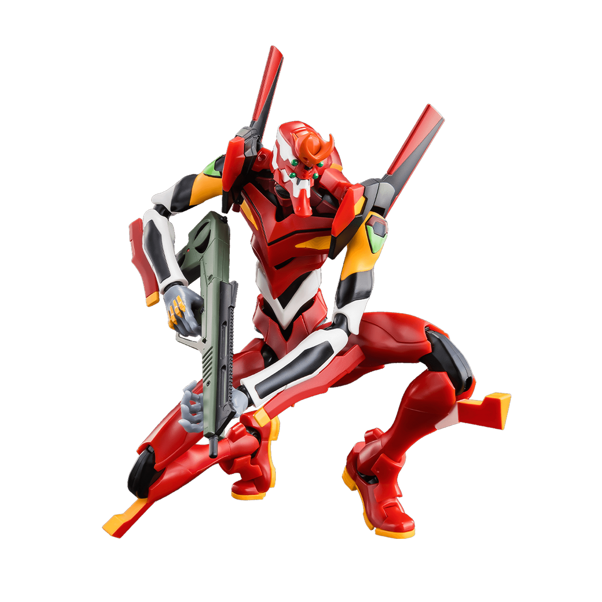 Blokees Evangelion Action Edition Production Model-02, with Pallet Rifle