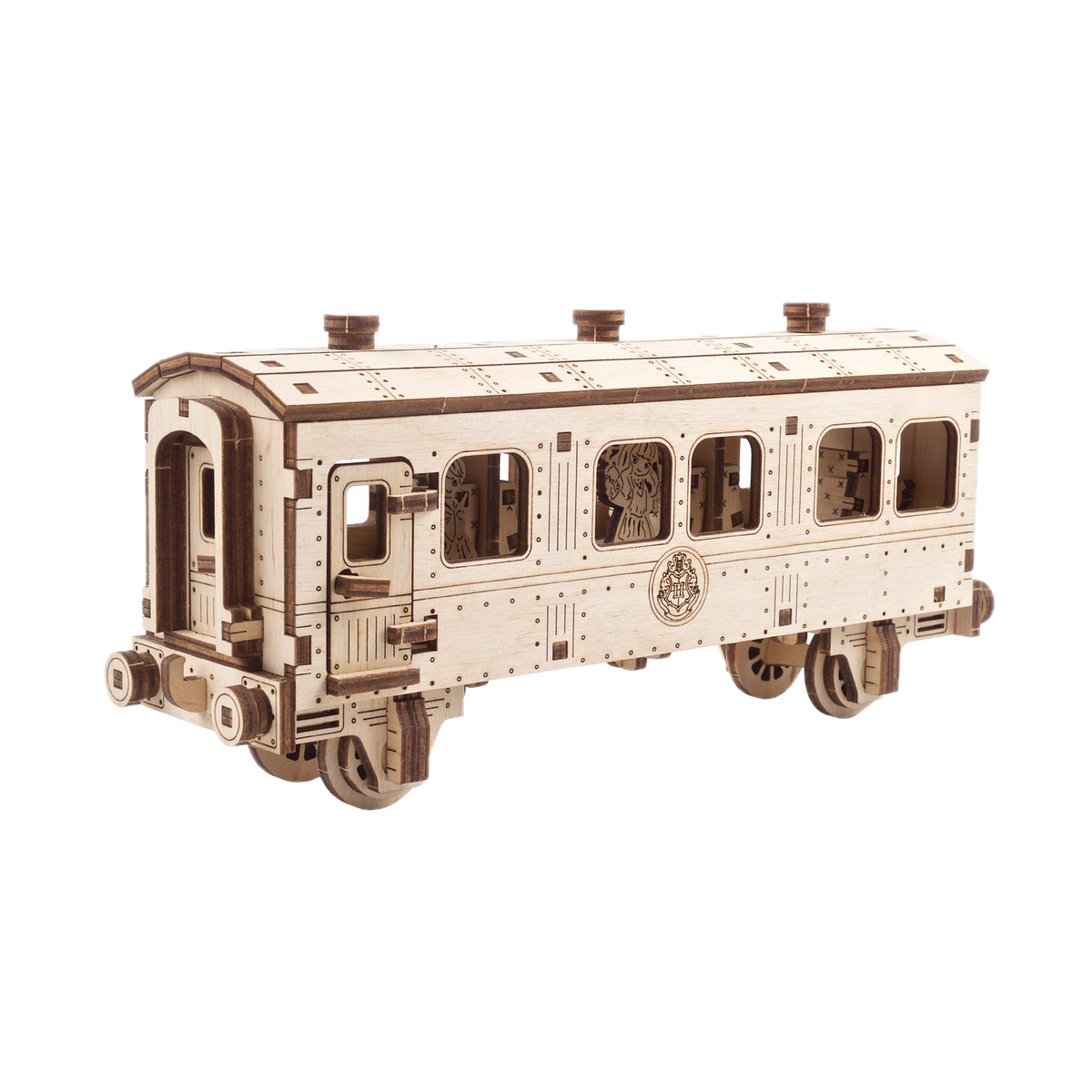 UGears Harry Potter Hogwarts Express Mechanical Model Kit, passenger carriage