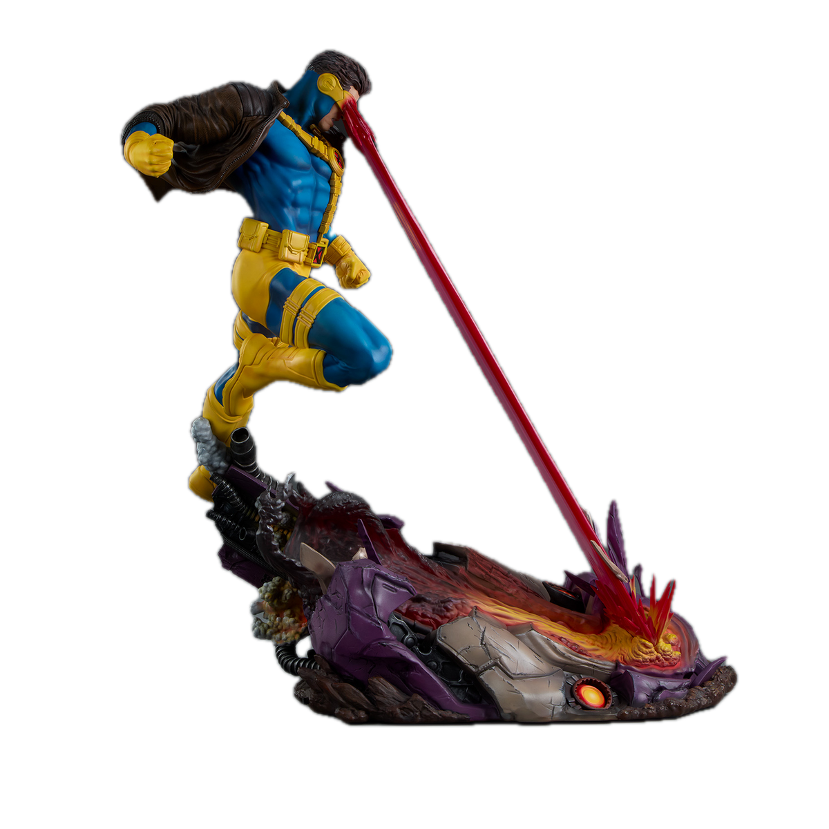 Sideshow Marvel Cyclops Premium Format Figure, side