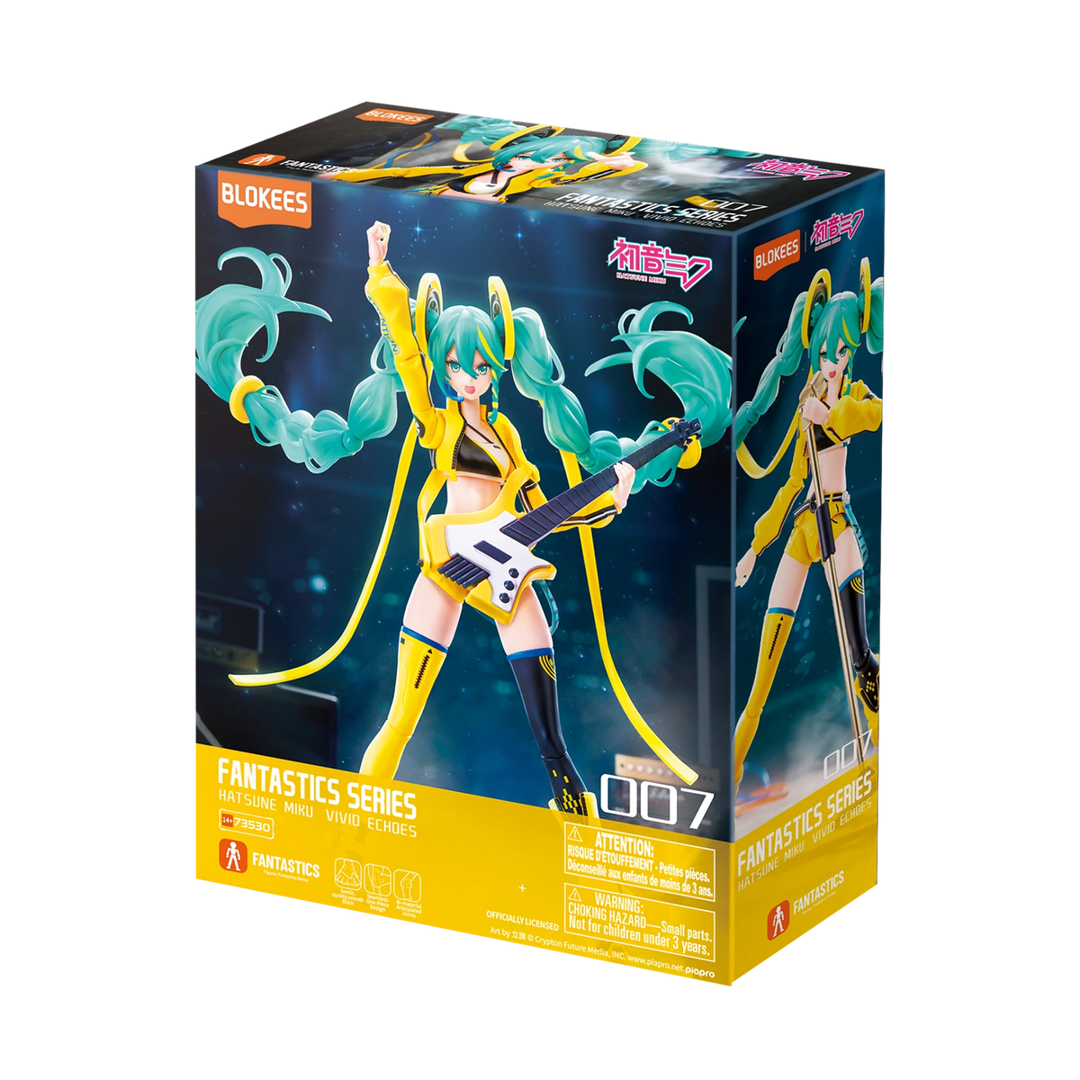 Blokees Fantastics Series Hatsune Miku Vivid Echoes, box