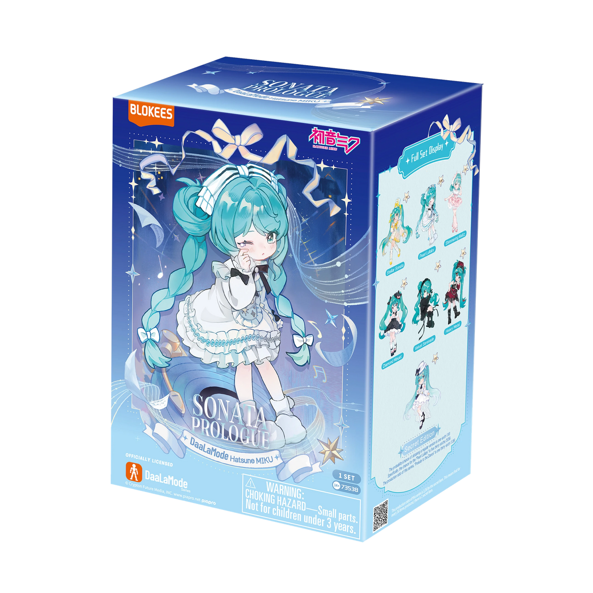 Blokees DaaLaMode Series Hatsune Miku 01 Sonata Prologue, single box