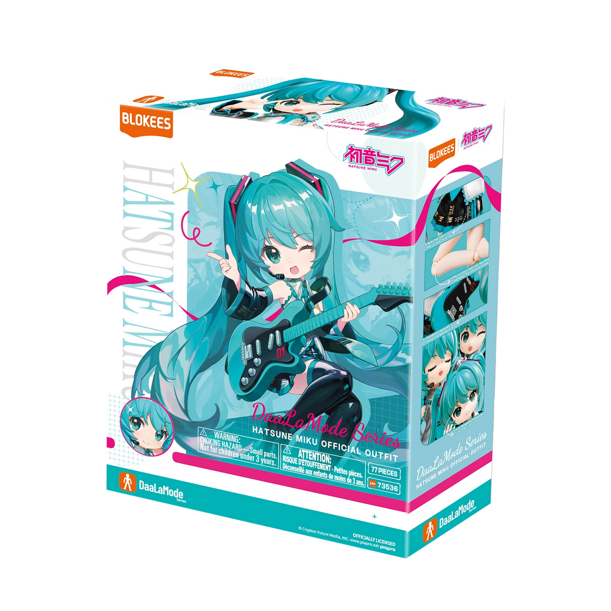 Blokees DaaLaMode Series Hatsune Miku Official Outfit, box