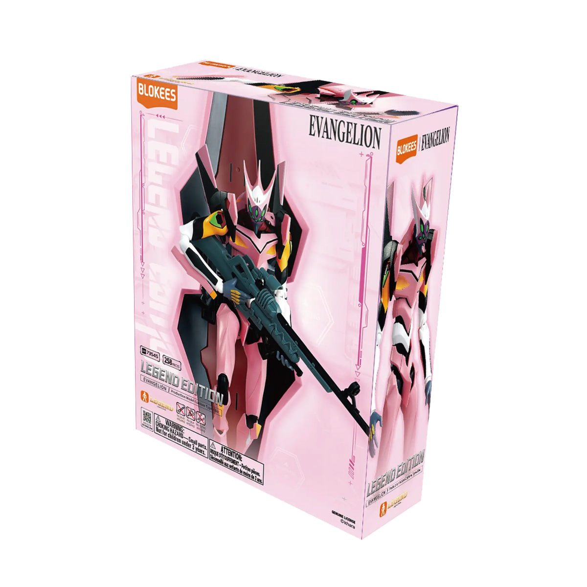 Blokees Legend Edition Evangelion Production Model Custom Type-08α, box