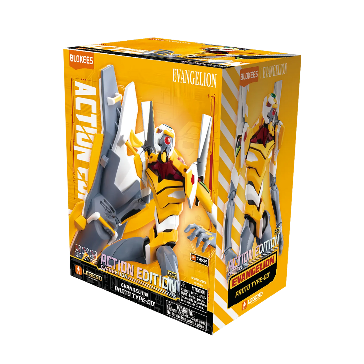 Blokees Action Edition DX Evangelion Proto Type-00', box