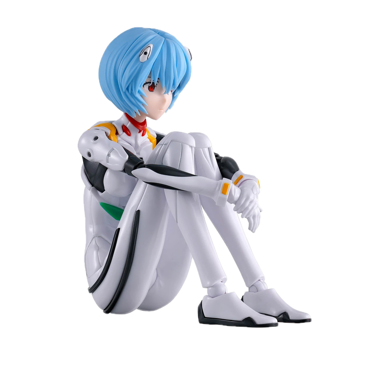 Bandai 30 Minutes Preference Rei Ayanami (Plug Suit Ver.), seated pose