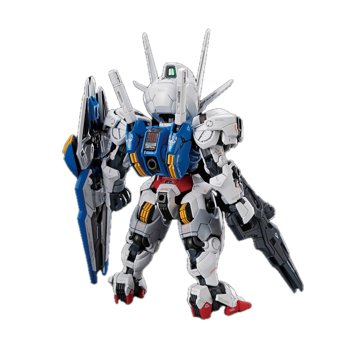 Bandai MGSD Gundam Aerial, back