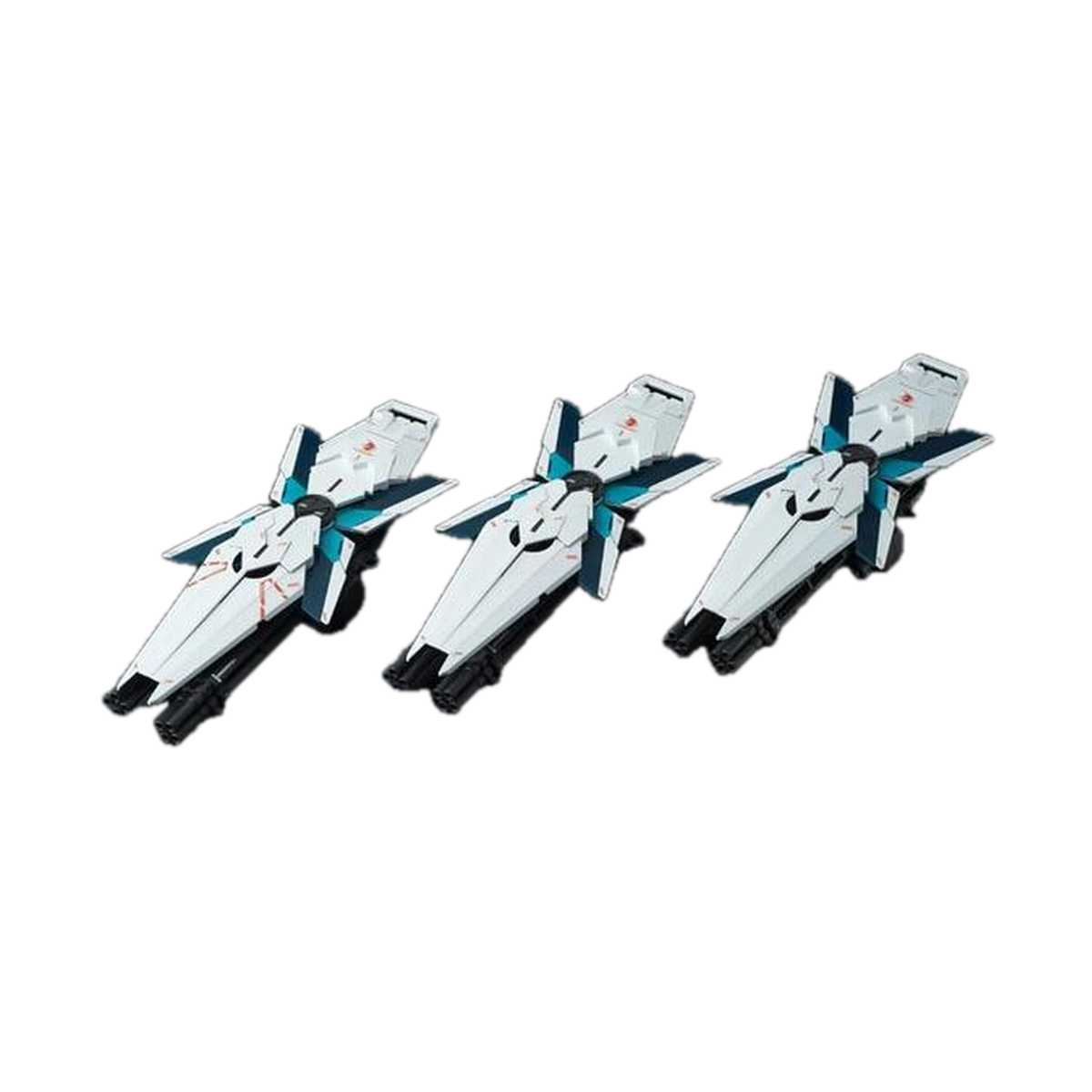 Bandai PG Unicorn Gundam Final Battle Ver., three shields