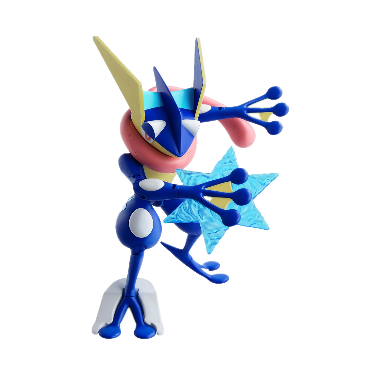 Bandai Pokémon Model Kit Greninja, on pedestal