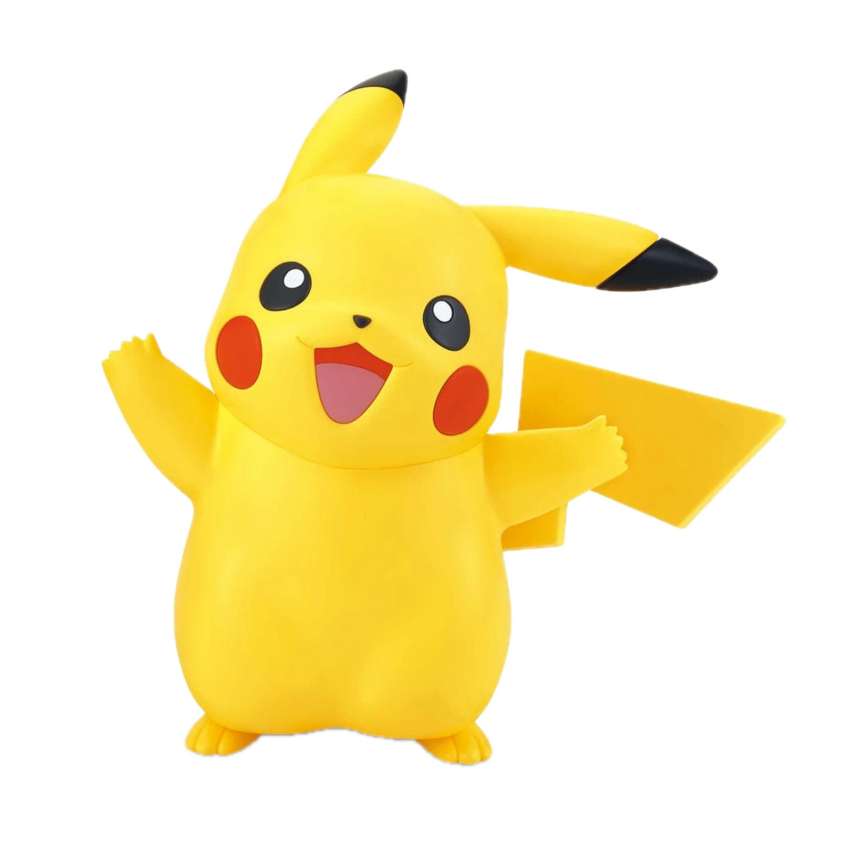 Bandai Pokémon Model Kit Quick!! 01 Pikachu, front, waving