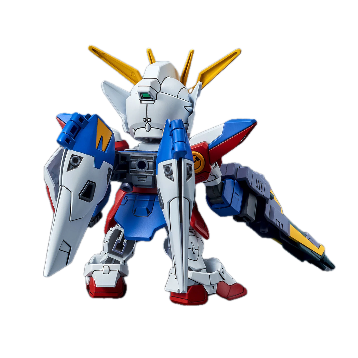 Bandai SD Gundam EX-Standard Wing Gundam Zero, back with wings