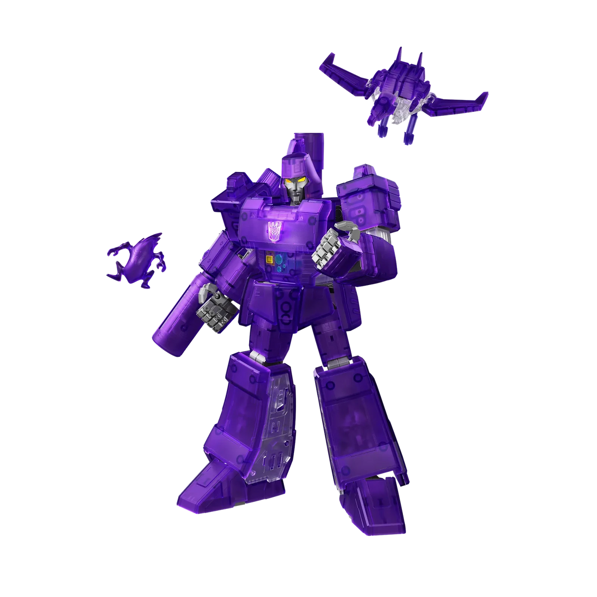 Blokees Transformers Action Edition 02 G1 Megatron Energy Explosion Ver., with flying accessories