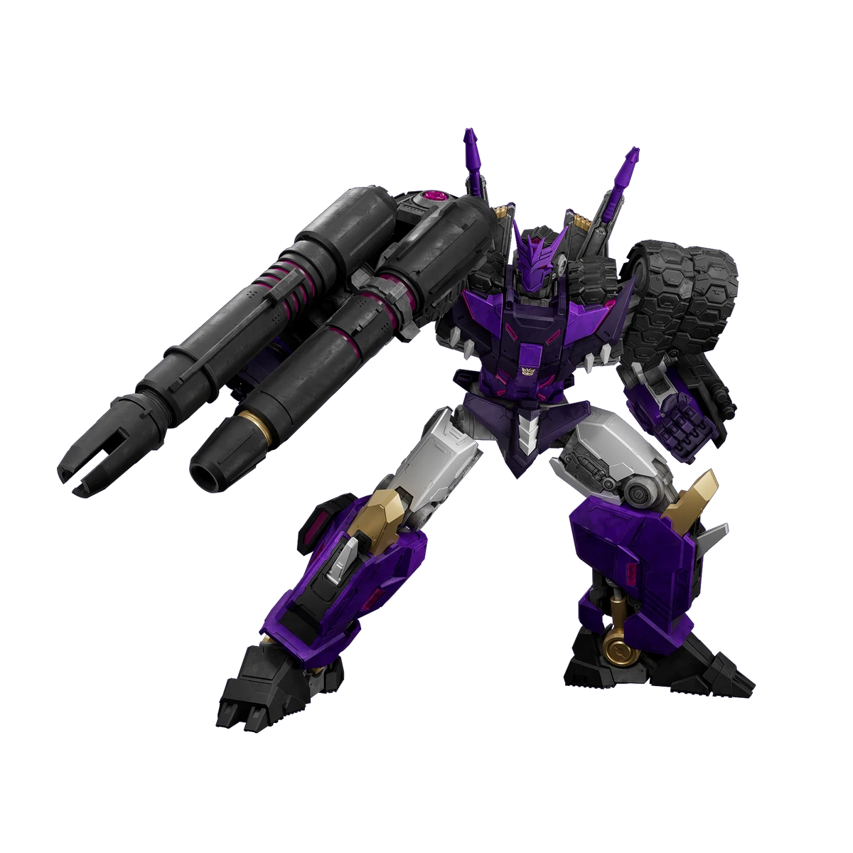 Blokees Transformers Action Edition 05 Tarn (Comic Version), twin fusion cannon pose