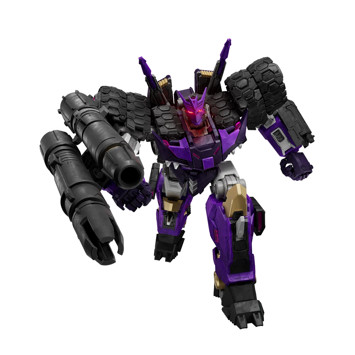 Blokees Transformers Action Edition 05 Tarn (Comic Version), cannons raised