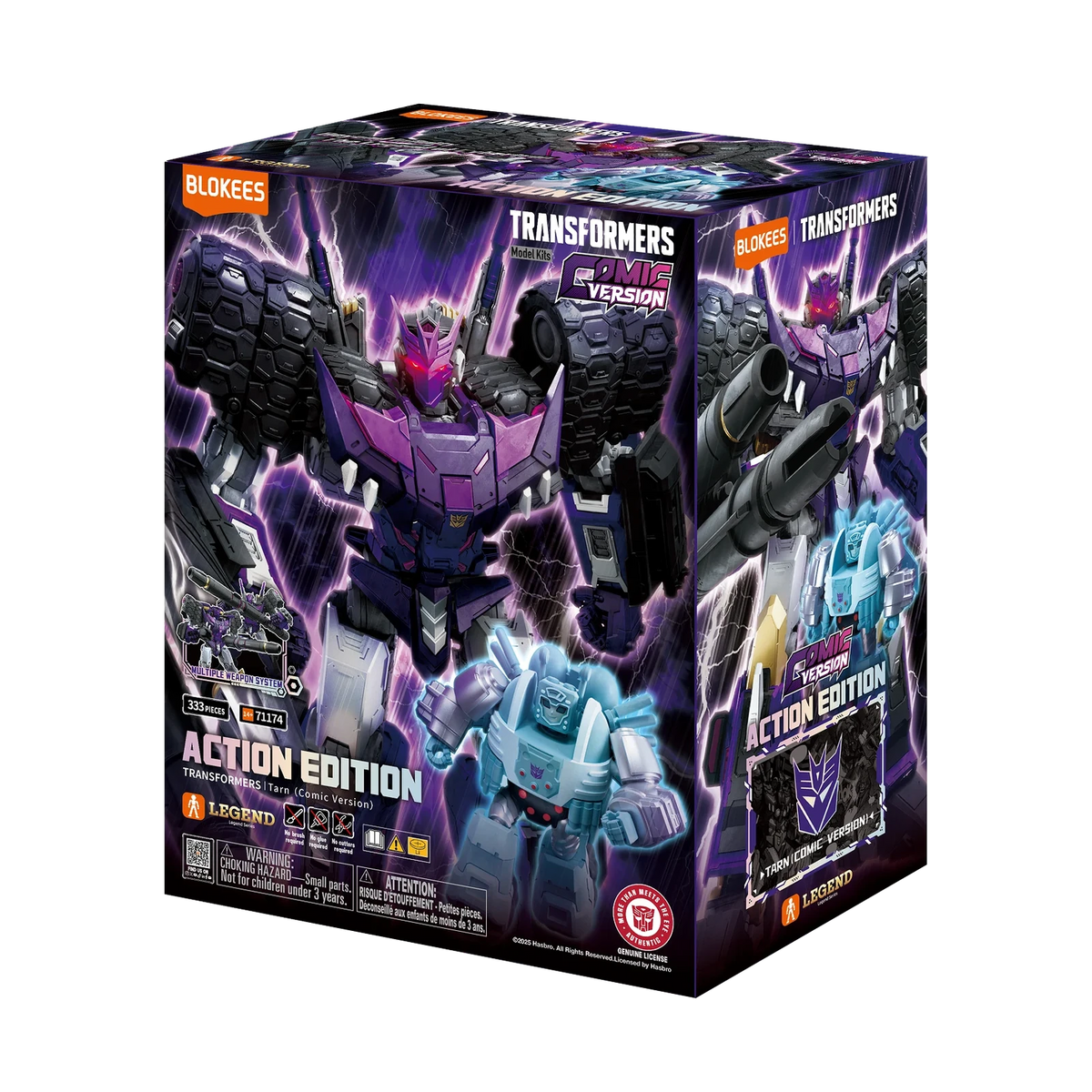 Blokees Transformers Action Edition 05 Tarn (Comic Version), box