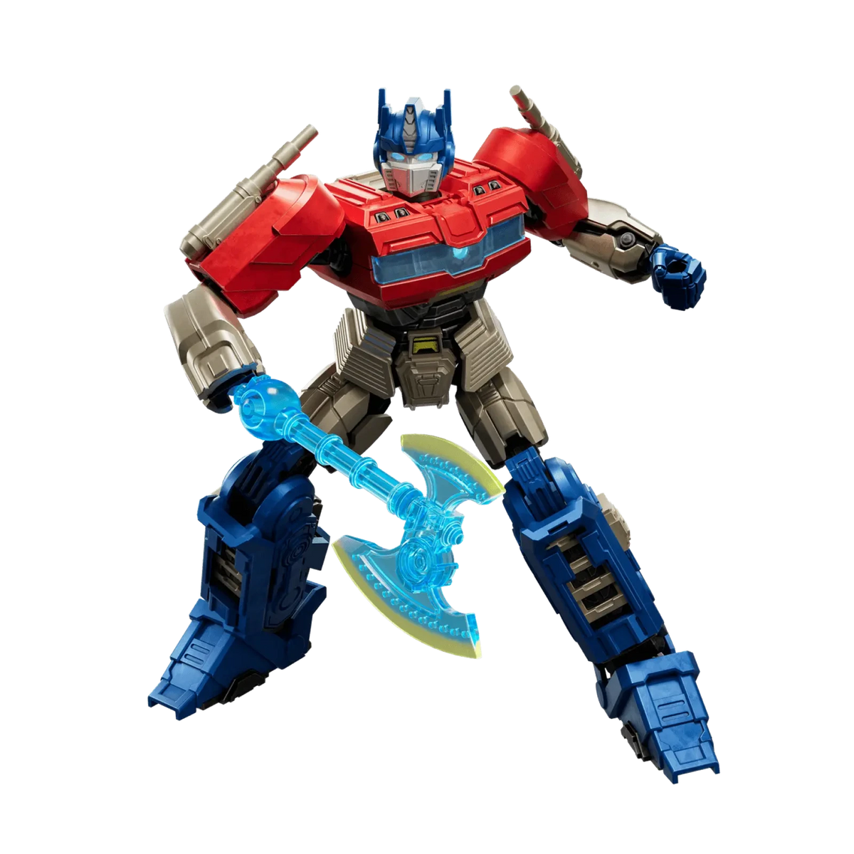Blokees Transformers Classic Class 11 Optimus Prime (Transformers One), axe pose
