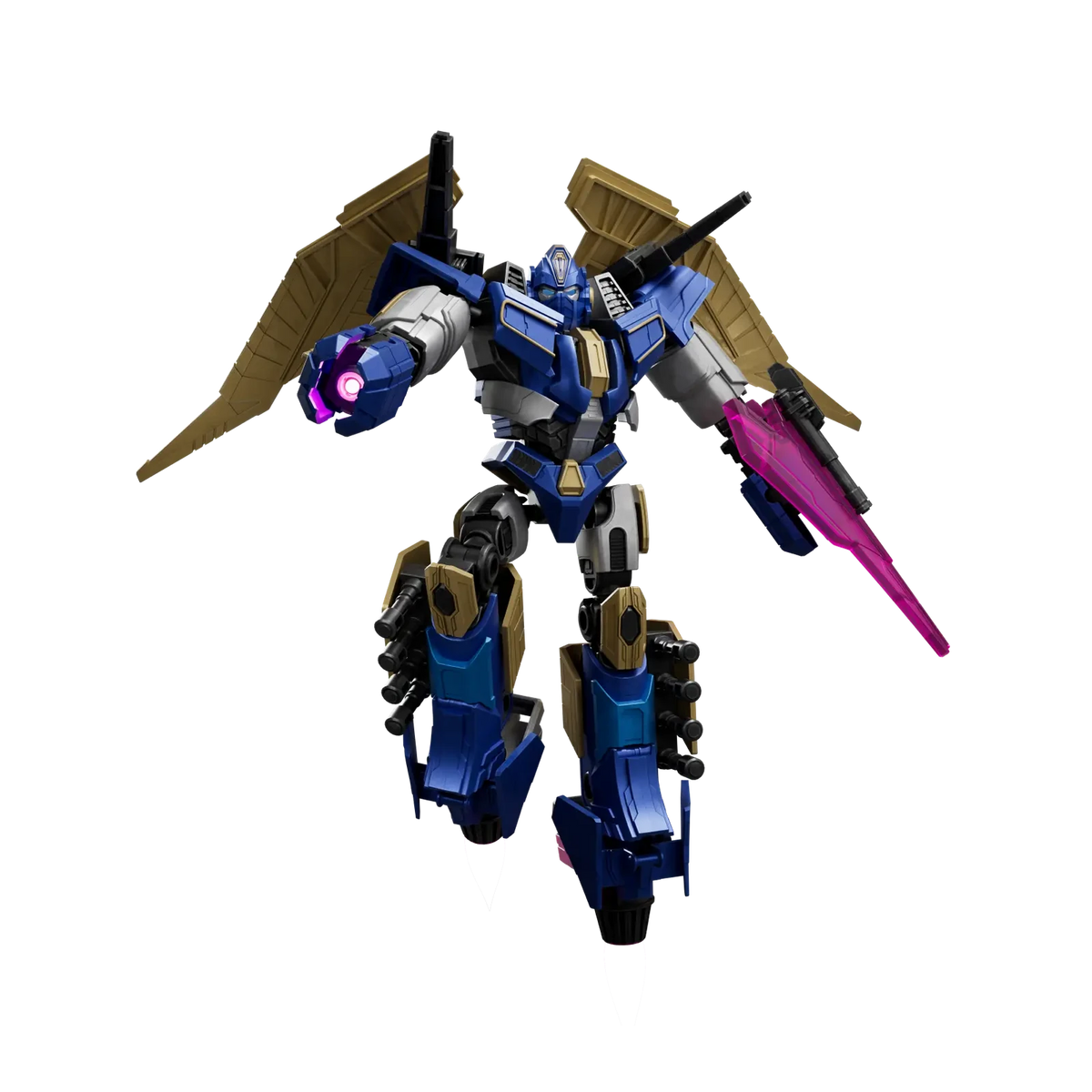 Blokees Transformers Classic Class 14 Sentinel Prime (Transformers One), combat mode flying