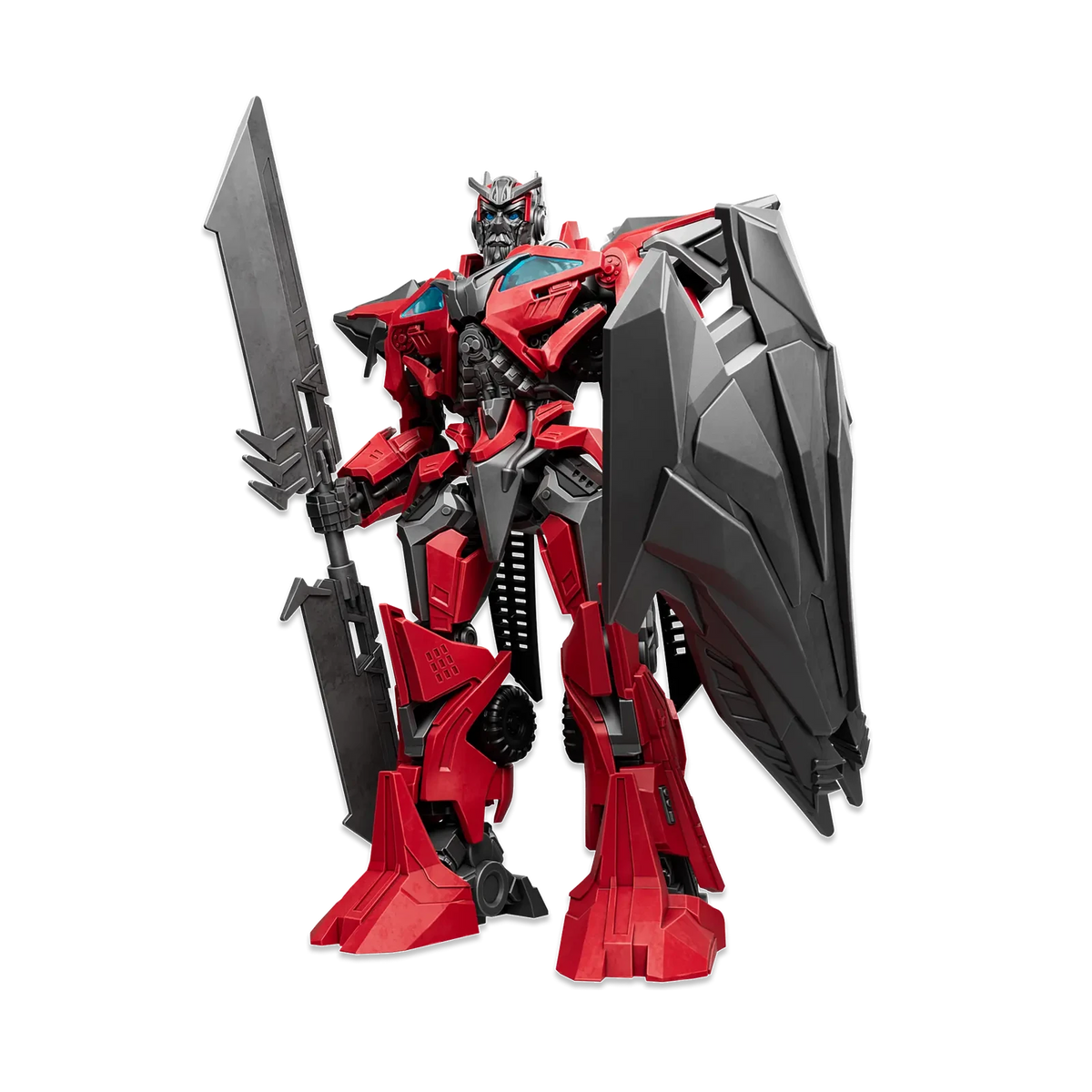 Blokees Transformers Classic Class 24 Sentinel Prime (Dark of the Moon), with shield and sword