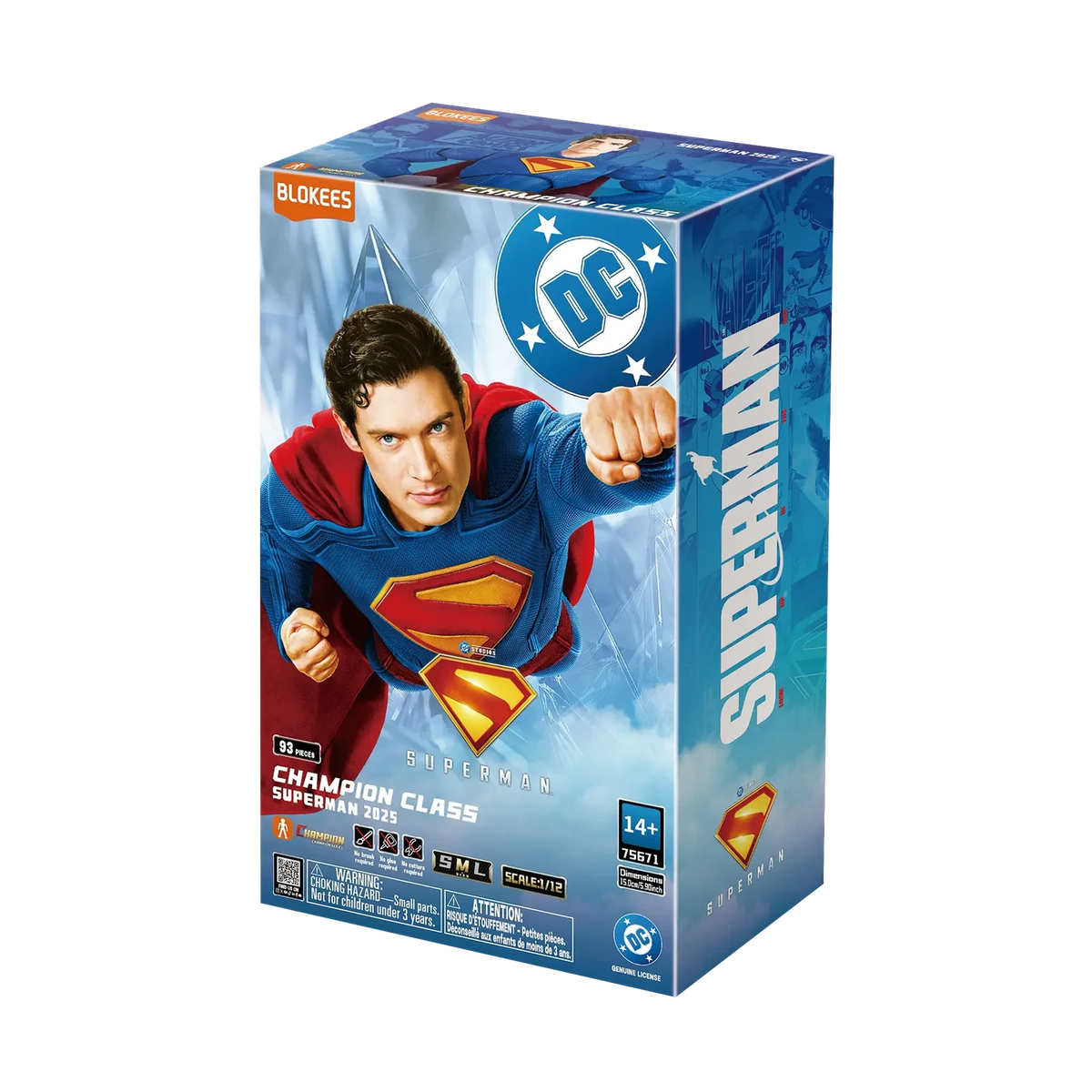 Blokees DC Champion Class 01 Superman 2025, box