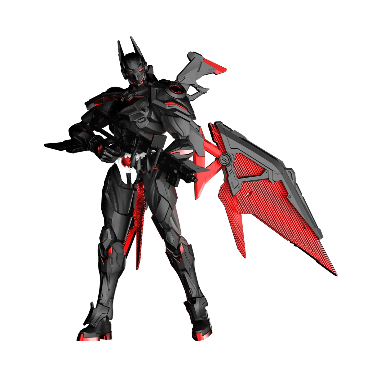 Blokees DC Champion Class 02 Batman Beyond, front with wings
