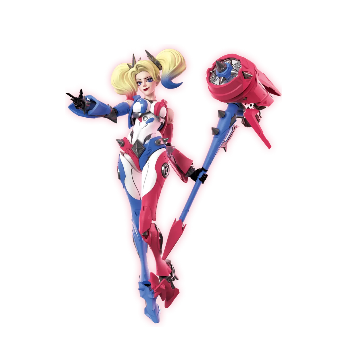 Blokees DC Champion Class 04 Harley Quinn, with hammer