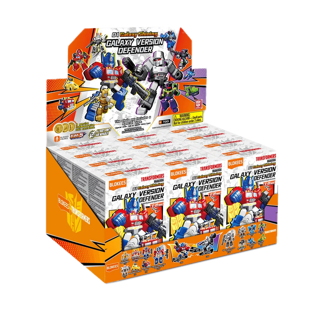 Blokees Transformers Defender Version 01 Shattered Alliance
