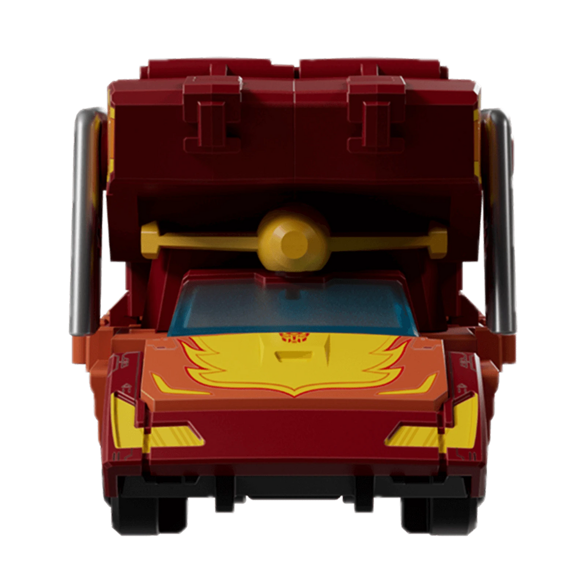 Blokees Transformers Defender Version 04 Tyrants Fury, Rodimus Prime vehicle