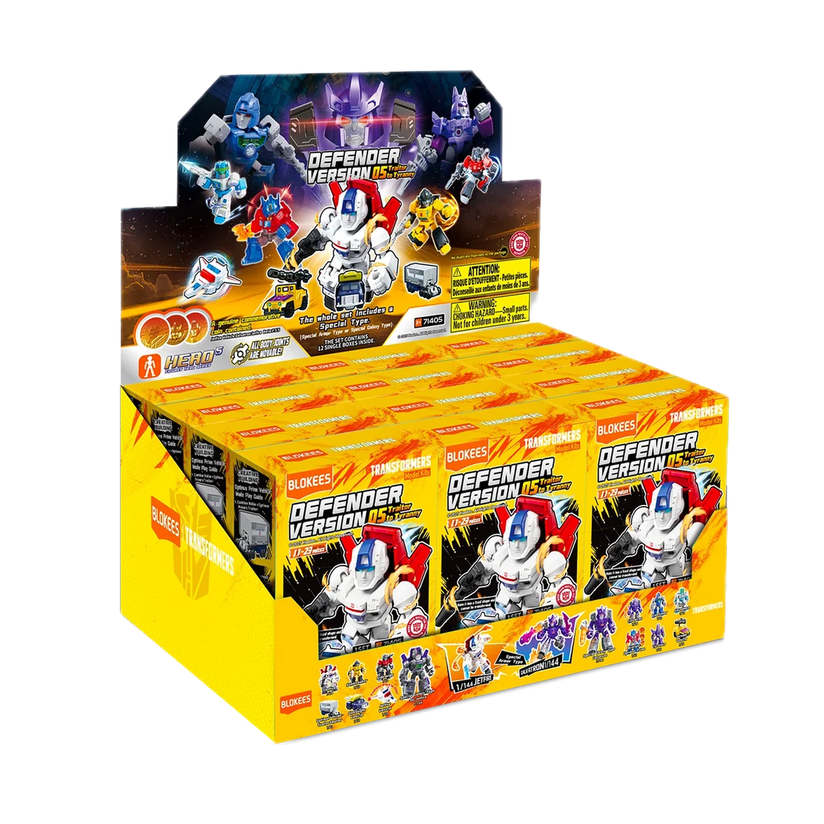 Blokees Transformers Defender Version 05 Traitor to Tyranny