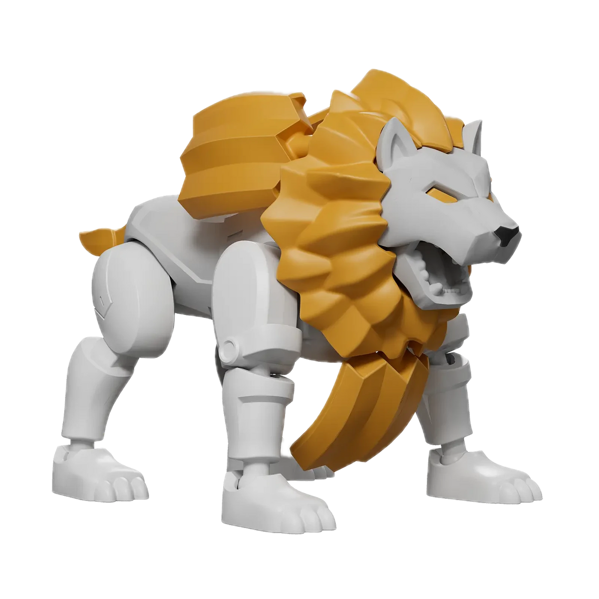 Blokees Transformers Defender Version 07 Power of the Beast, Leo Prime beast mode