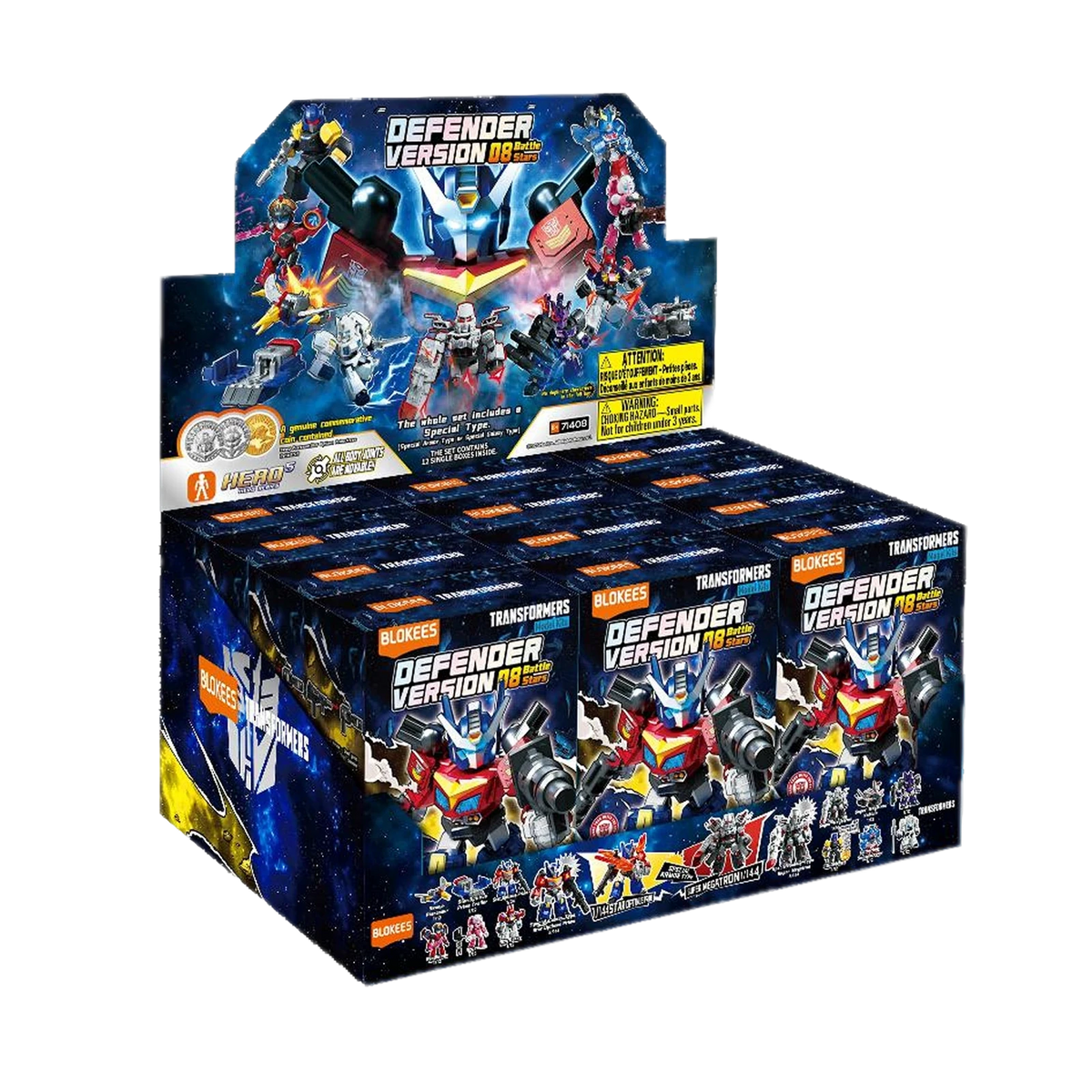 Blokees Transformers Defender Version 08 Battle Stars