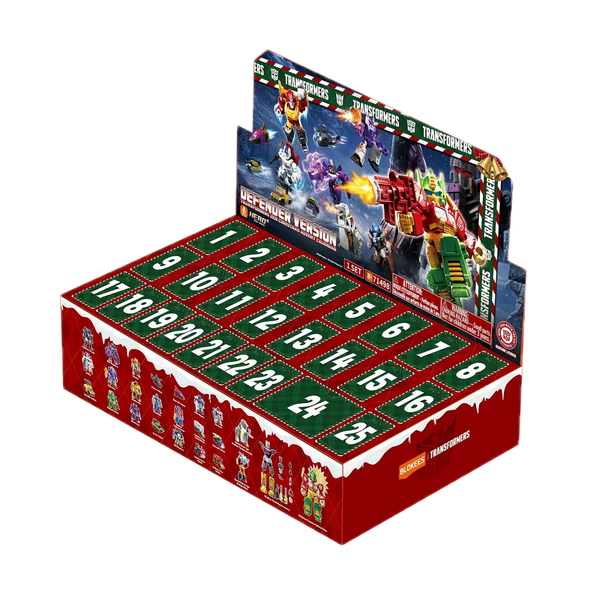 Blokees Transformers Defender Version 2026 Christmas Advent Calendar