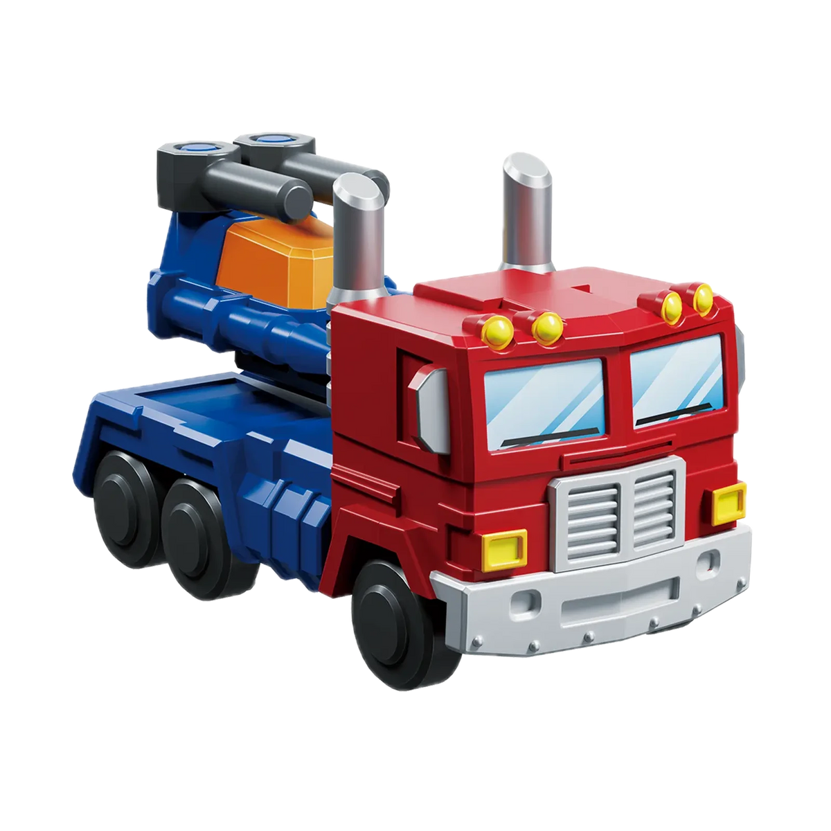 Blokees Transformers Defender Version 2026 Christmas Advent Calendar, Optimus Prime vehicle