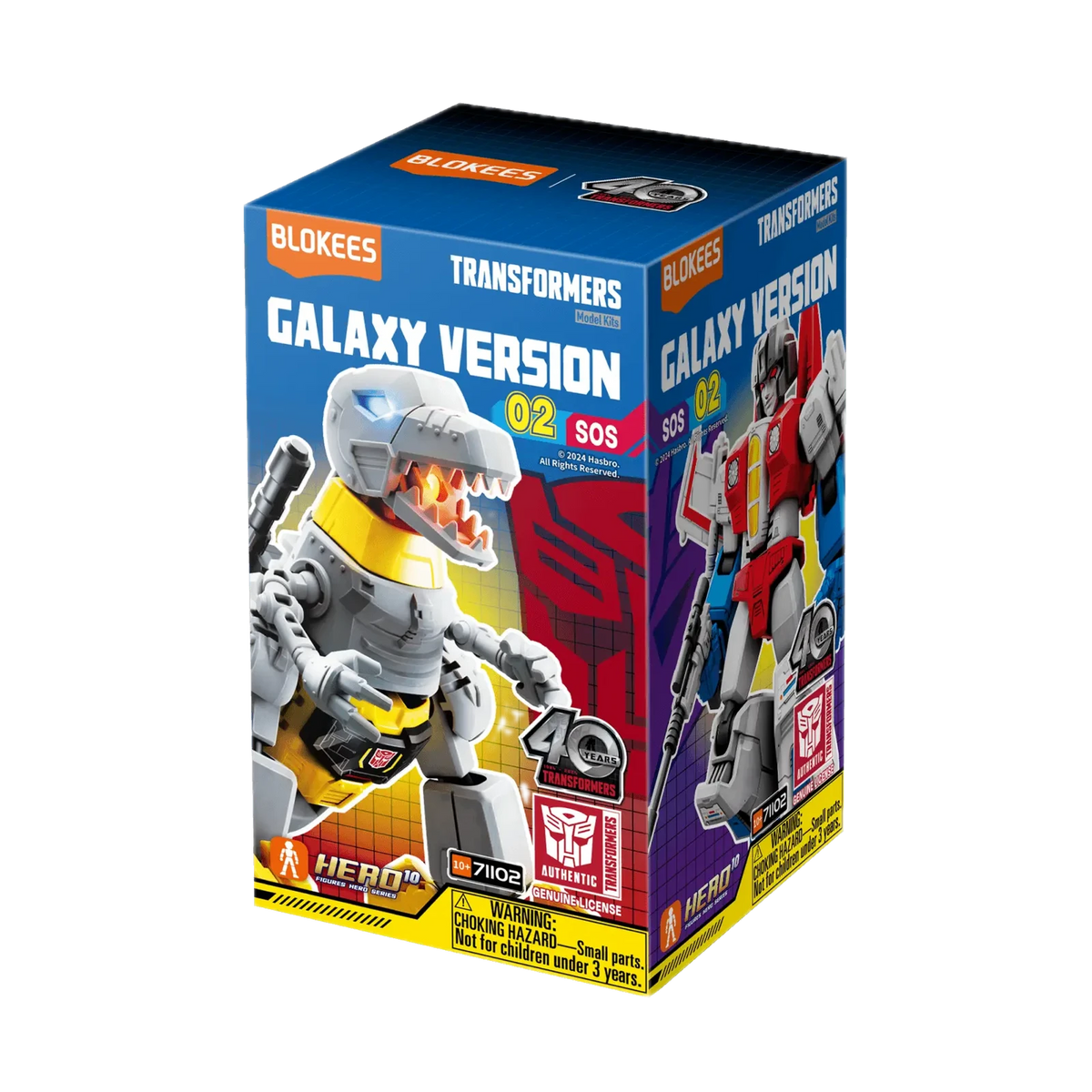Blokees Transformers Galaxy Version 02 SOS, single box