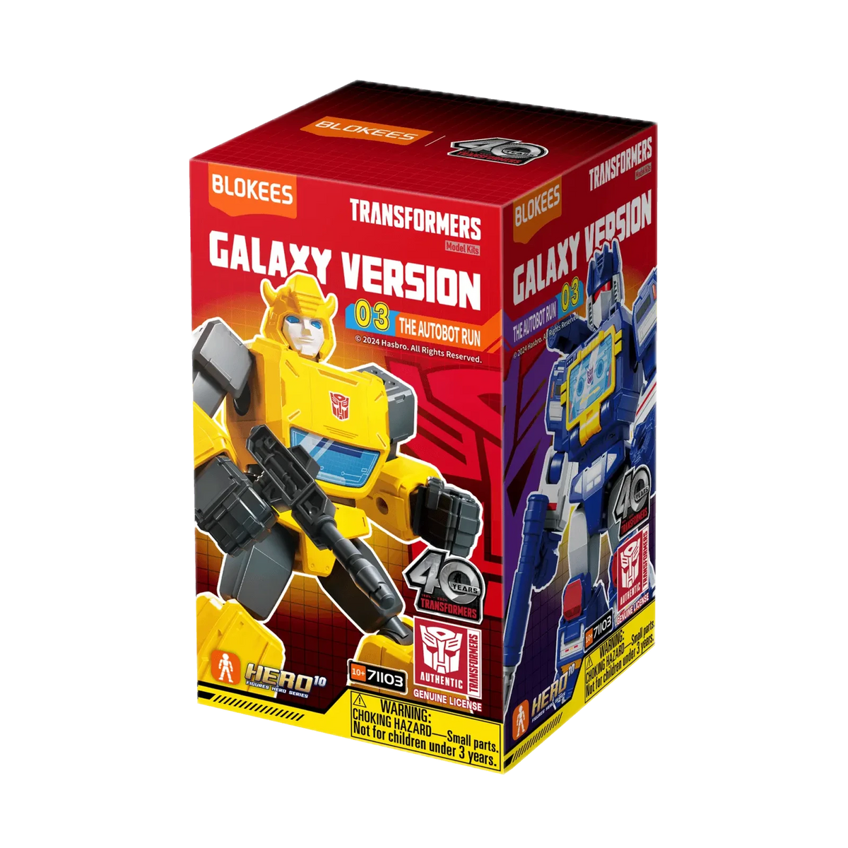 Blokees Transformers Galaxy Version 03 The Autobot Run, single box