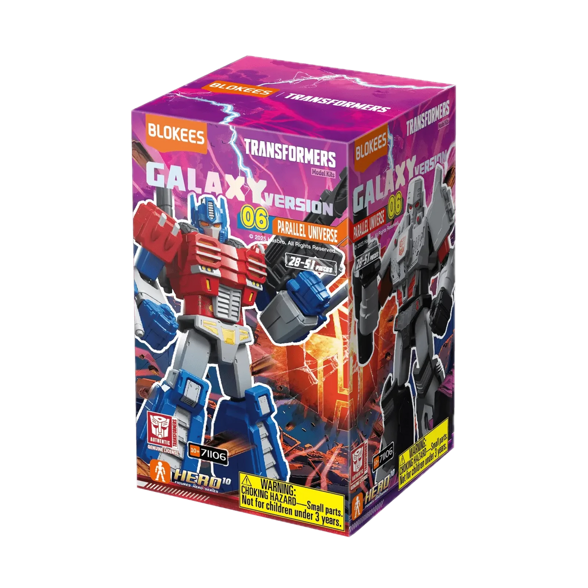 Blokees Transformers Galaxy Version 06 Parallel Universe, single box