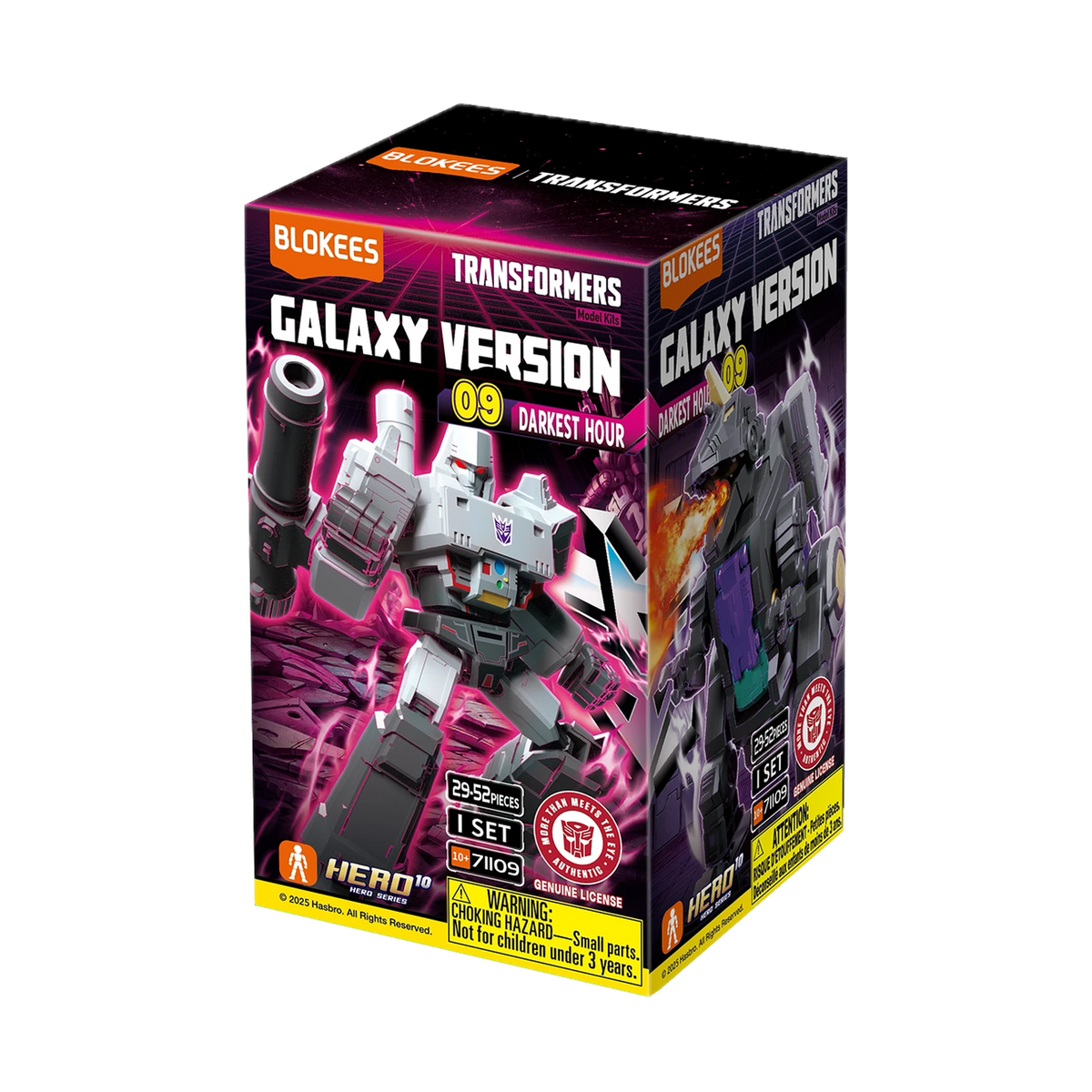 Blokees Transformers Galaxy Version 09 Darkest Hour, single box
