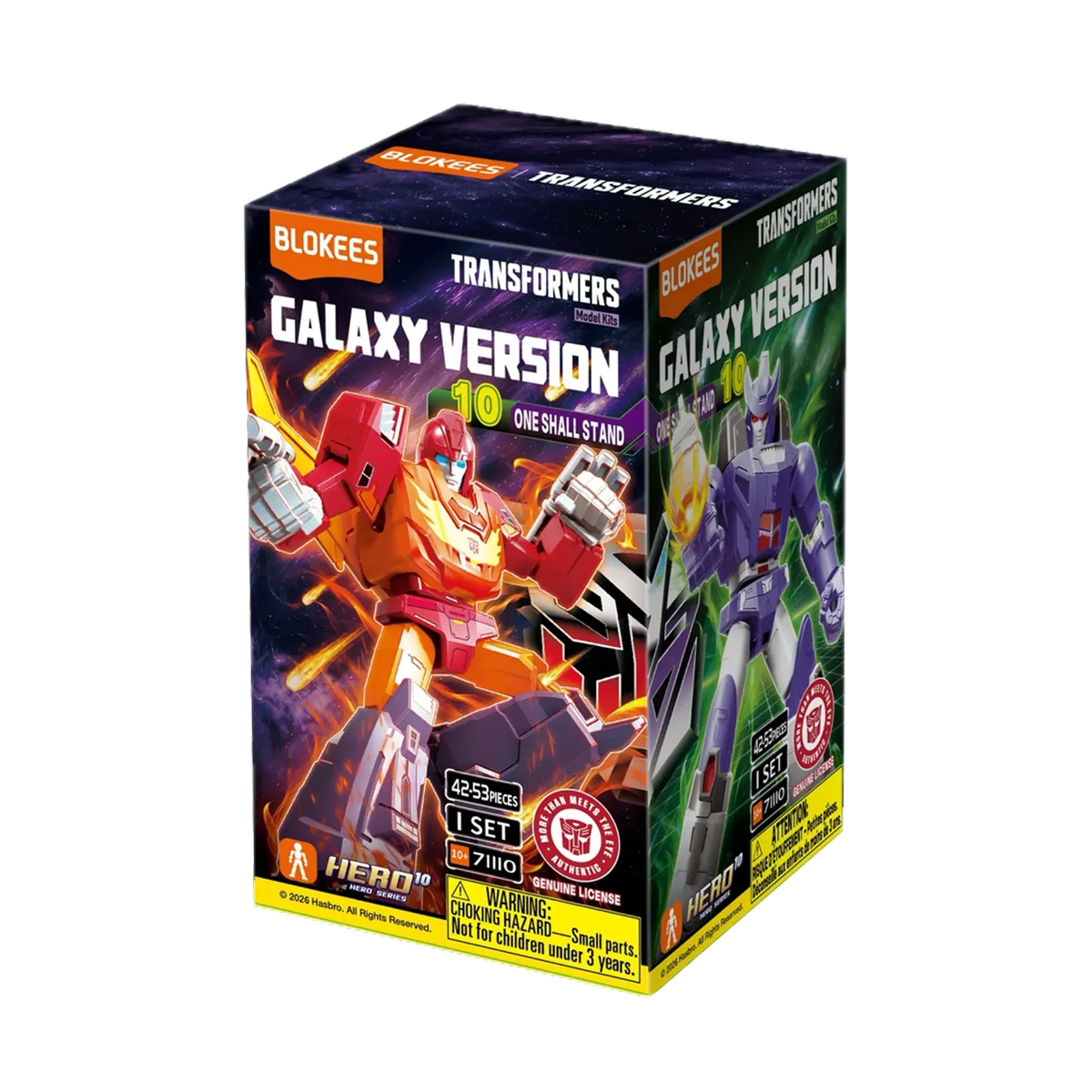 Blokees Transformers Galaxy Version 10 One Shall Stand, single box