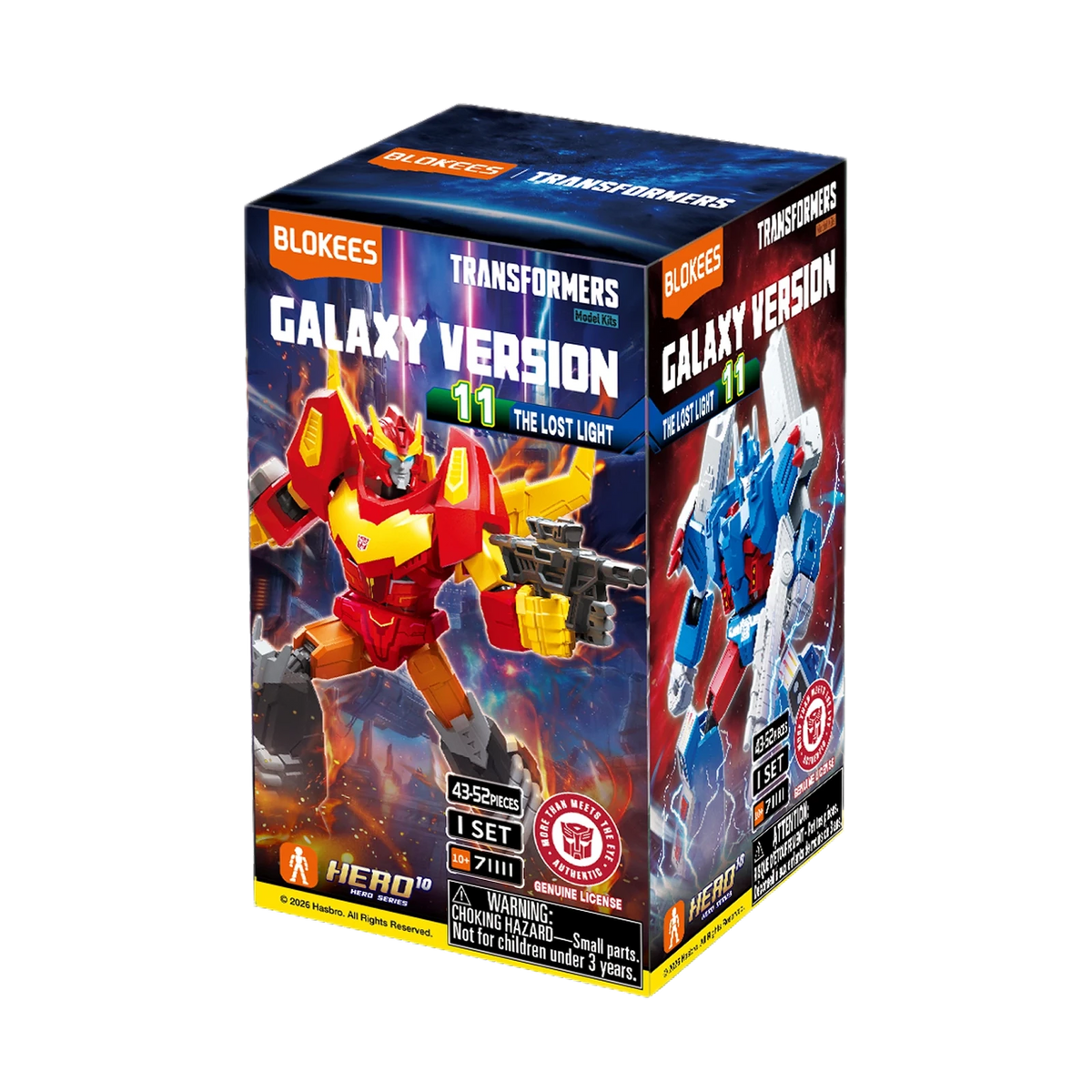 Blokees Transformers Galaxy Version 11 The Lost Light, single box