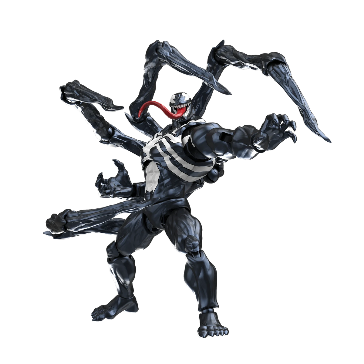 Blokees Marvel Rivals Champion Class 07 Venom, tentacles spread