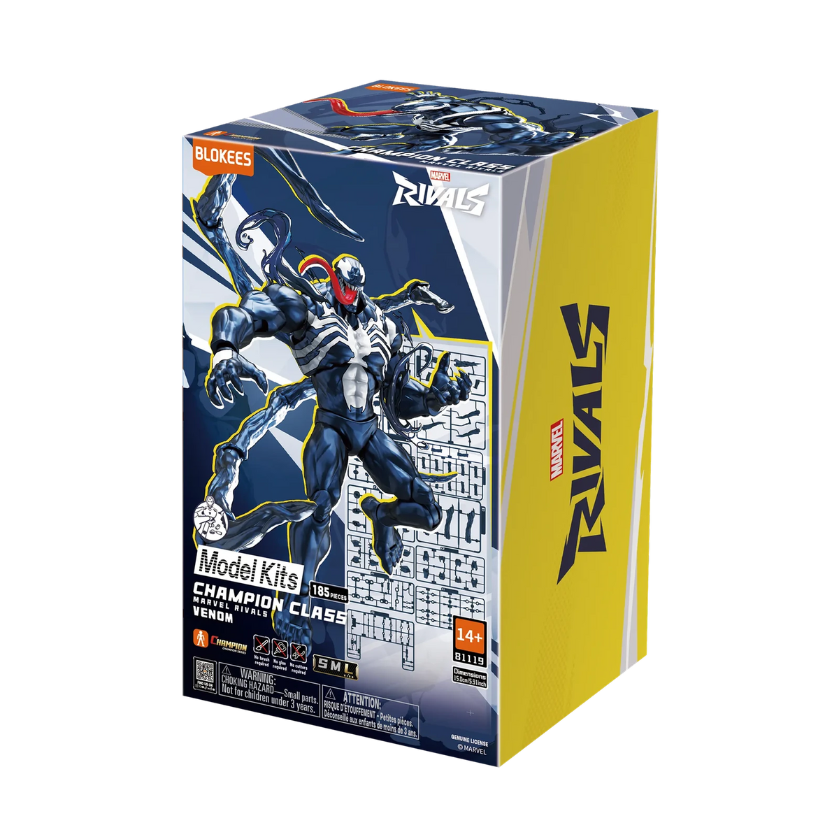 Blokees Marvel Rivals Champion Class 07 Venom, box