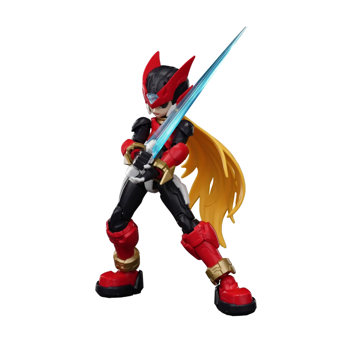 Blokees Mega Man Champion Class 02 Zero (Mega Man Zero), saber pose
