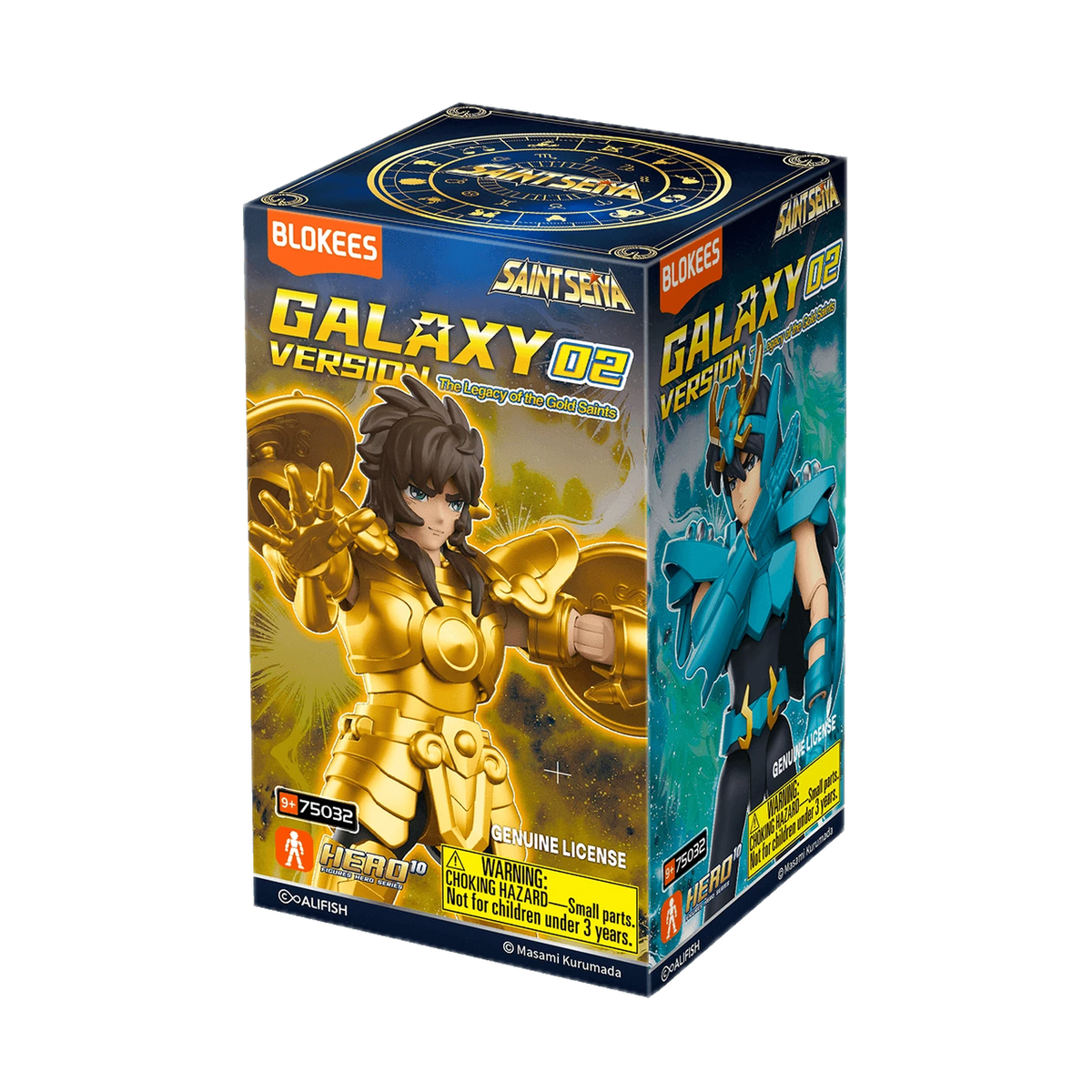 Blokees Saint Seiya Galaxy Version 02 The Legacy of the Gold Saints, single box