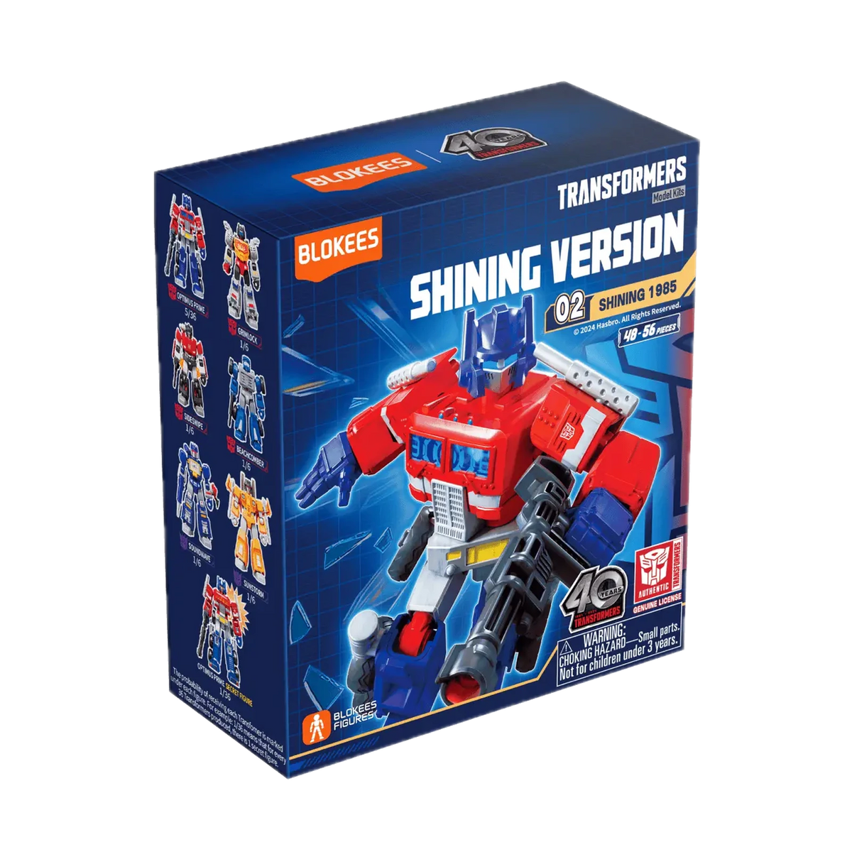 Blokees Transformers Shining Version 02 Shining 1985, single box